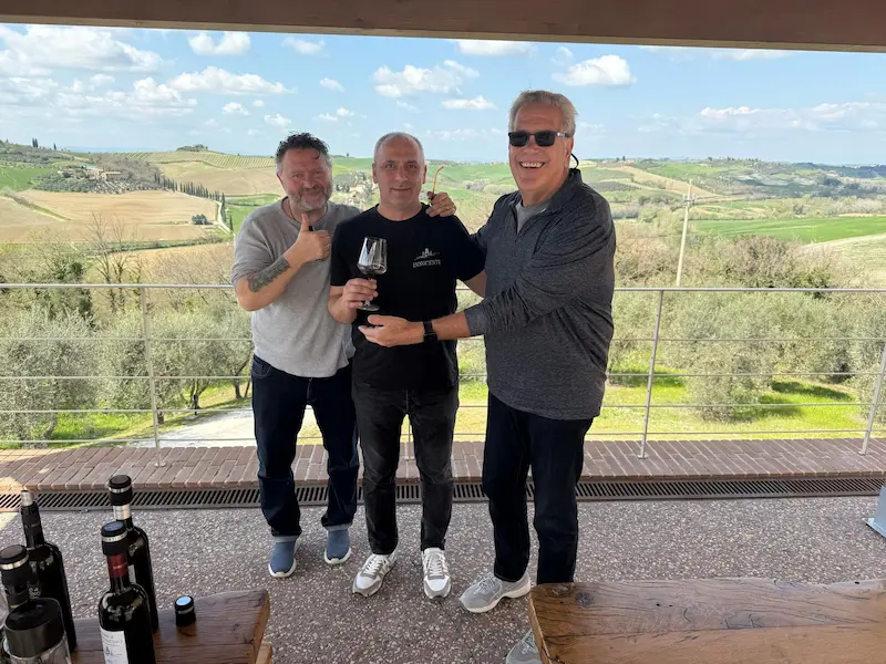 fabrizio guests ultimate tuscan tour winery